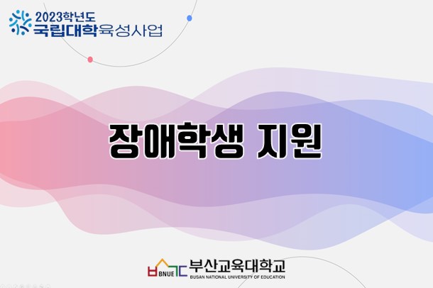 장애학생 지원